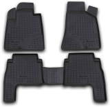 Πατάκια Σκαφάκια Μαύρα Element για HYUNDAI Santa Fe (2005-2009)
