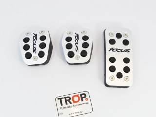Πετάλια για μηχανικό κιβώτιο με στάμπα Focus - Φωτογράφηση TROP.gr