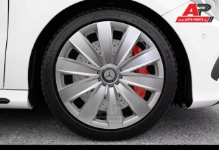 Άθραυστα Τάσια AK 14" Ασημί για MERCEDES-BENZ (A-Class, B-Class, C-Class κα.) (4 τμχ)