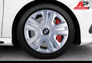 Άθραυστα Τάσια AK 14" Ασημί για BMW (Σειρά 1, Σειρά 3 κα.) (4 τμχ)