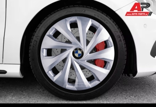 Άθραυστα Τάσια AK 14" Ασημί για BMW (Σειρά 1, Σειρά 3 κα.) (4 τμχ)