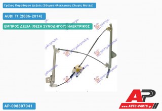 Ανταλλακτικός γρύλος παραθύρου, ΕΜΠΡΟΣ ΔΕΞΙΑ (ΘΕΣΗ ΣΥΝΟΔΗΓΟΥ) ΗΛΕΚΤΡΙΚΟΣ για AUDI Tt (2006-2014)
