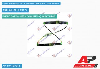 Γρύλος Παραθύρου Δεξιός Μπροστά Ηλεκτρικός (Χωρίς Μοτέρ) AUDI A8 (2013-2017)