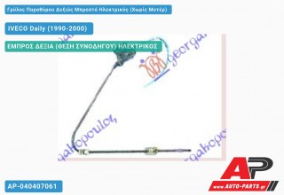 Γρύλος Παραθύρου Δεξιός Μπροστά Ηλεκτρικός (Χωρίς Μοτέρ) IVECO Daily (1990-2000)