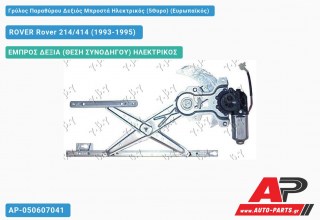 Γρύλος Παραθύρου Δεξιός Μπροστά Ηλεκτρικός (5Θυρο) (Ευρωπαϊκός) ROVER Rover 214/414 (1993-1995)